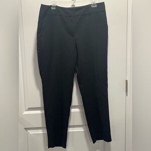 Ann Taylor Factory Curvy Fit Black Ankle Trousers - Size 12